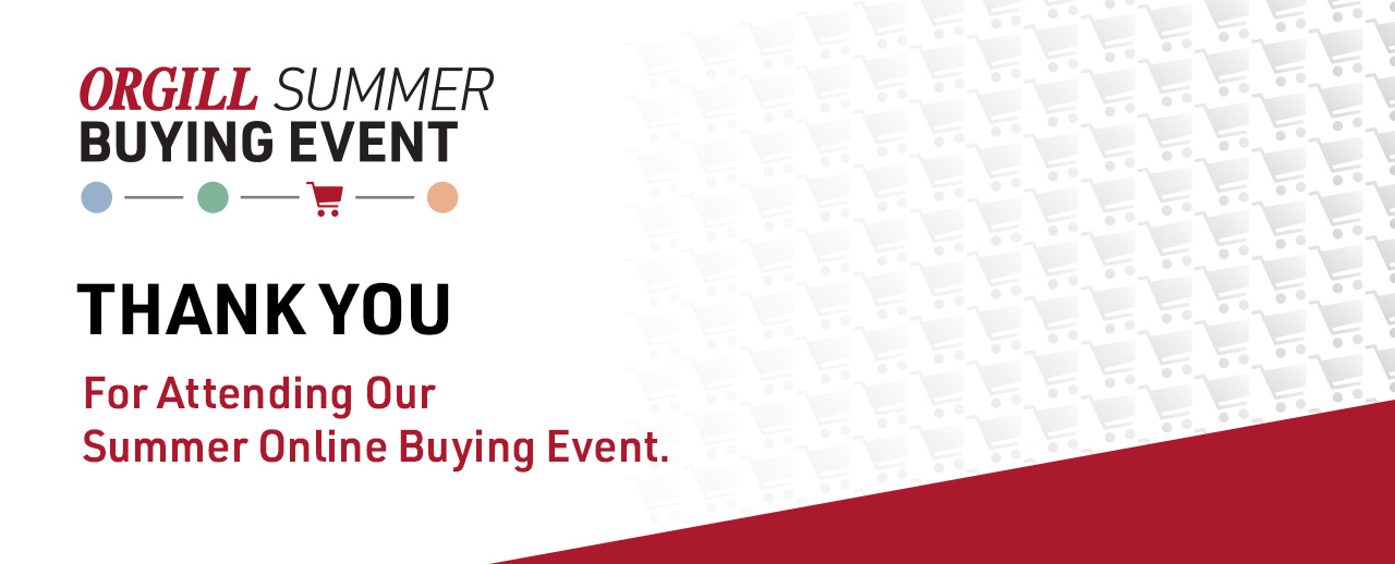 Thank you for attending the Summer Buying Event